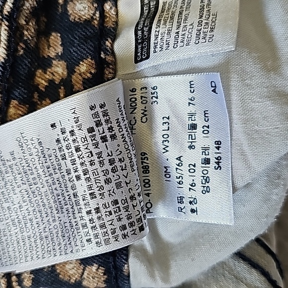 LEVI'S Mid-Rise Skinny Floral Jeans - Picture 6 of 6